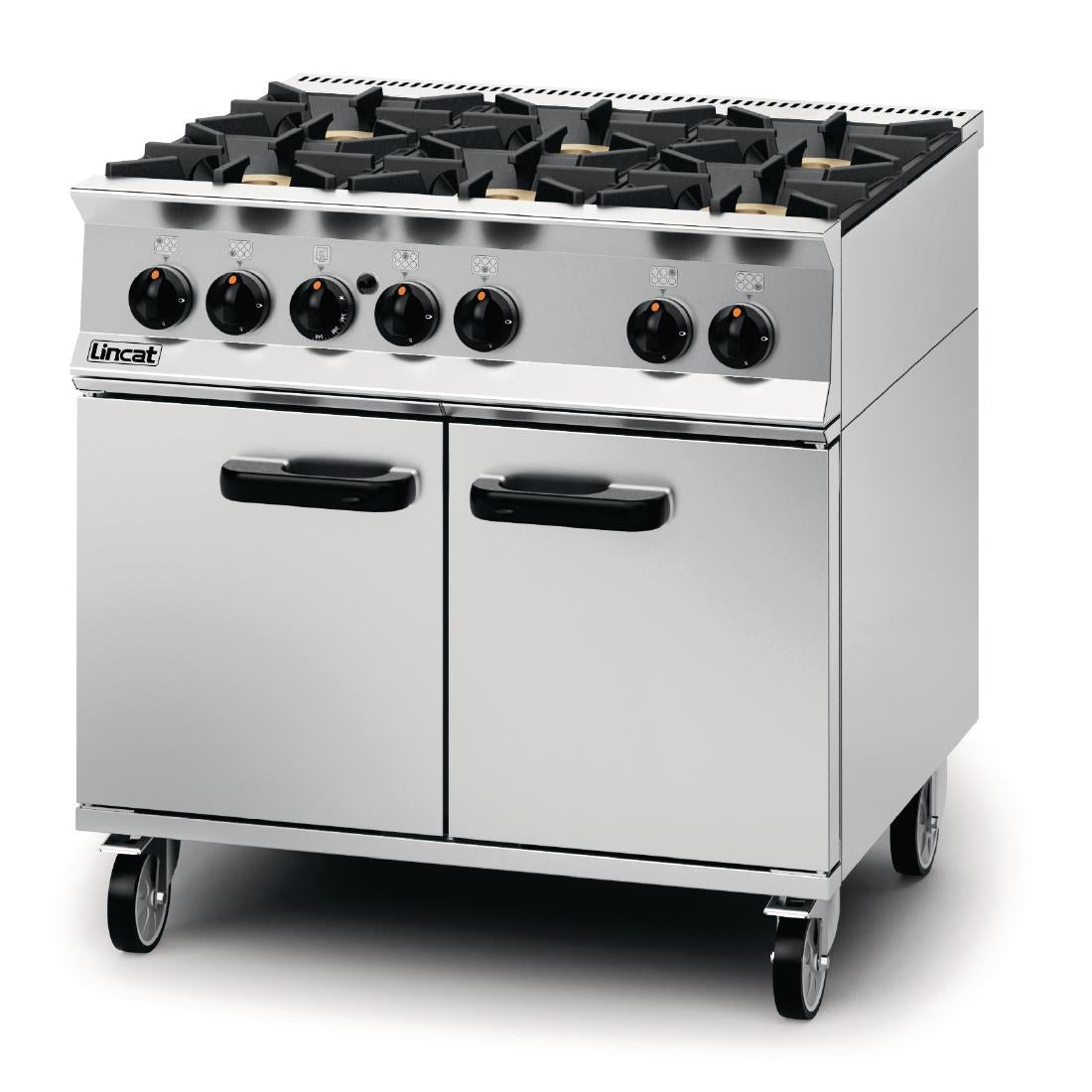 Lincat Opus 800 Natural Gas Oven Range 6 Burner OG8002/N - DM502-N Lincat