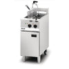 Lincat Opus 800 Twin Tank Twin Basket Free Standing Electric Filtration Fryer OE8105/OP - DM520 Freestanding Electric Fryers Lincat