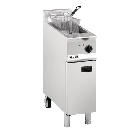 Lincat Opus 800 Single Tank Single Basket Free Standing Electric Fryer OE8112 - DM524 Freestanding Electric Fryers Lincat