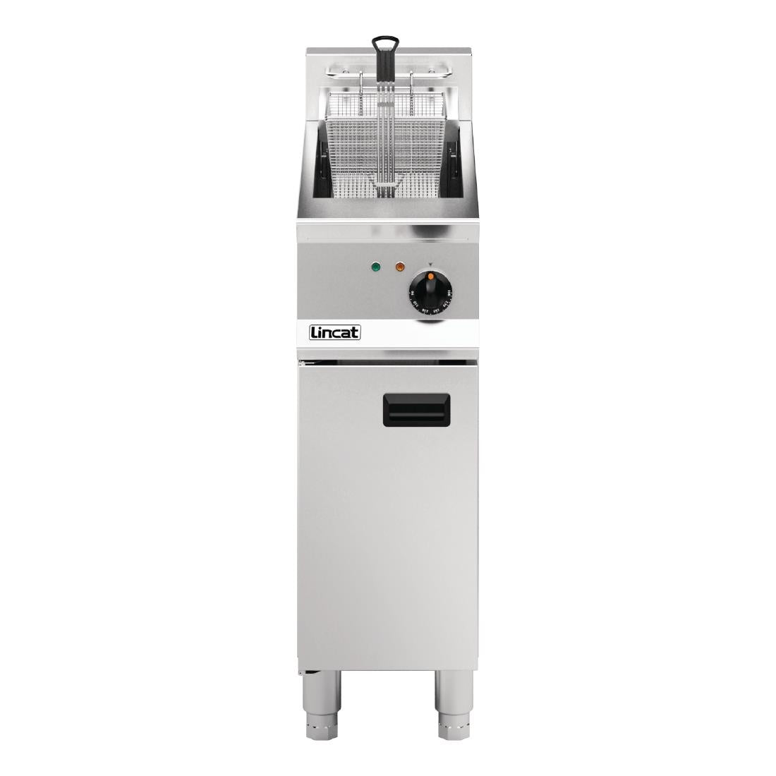 Lincat Opus 800 Single Tank Single Basket Free Standing Electric Fryer OE8112 - DM524 Freestanding Electric Fryers Lincat
