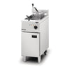 Lincat Opus 800 Single Tank Twin Basket Free Standing Electric Filtration Fryer OE8114/OP - DM530 Freestanding Electric Fryers Lincat