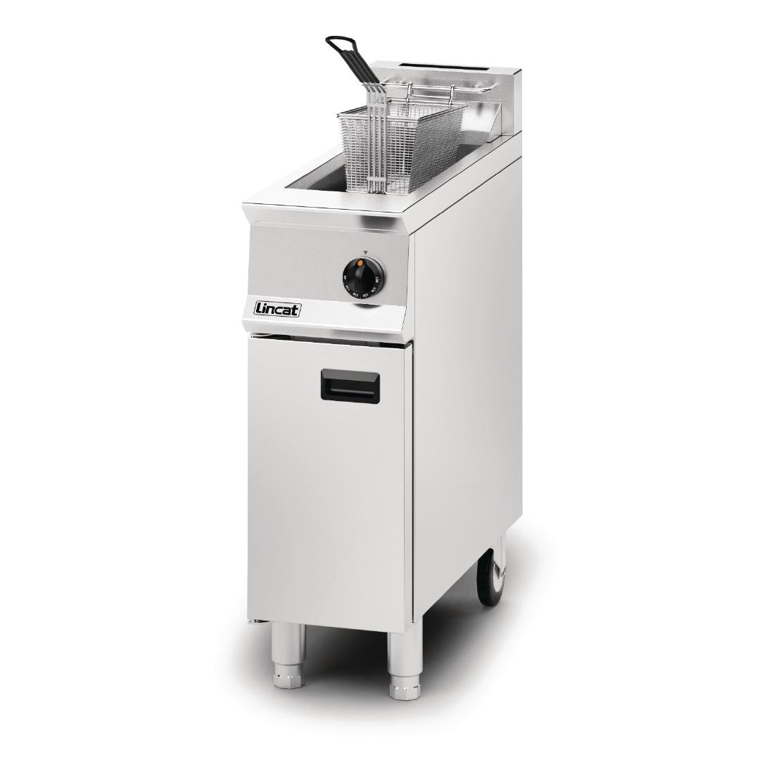 Lincat Opus 800 Single Tank Single Basket Free Standing Propane Gas Fryer OG8110 - DM536-P Freestanding Gas Fyers Lincat