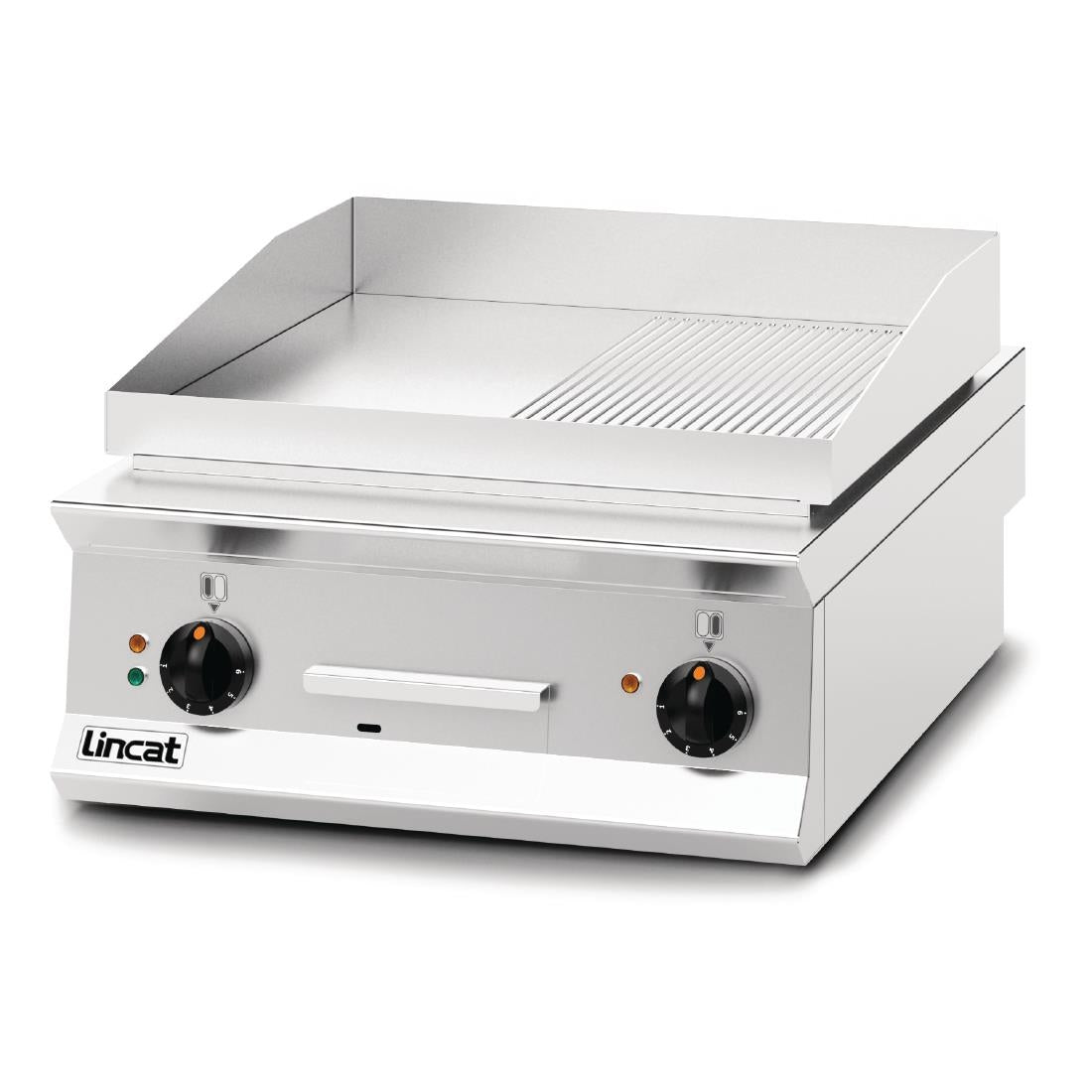 Lincat Opus 800 Half Ribbed Griddle OE8205/R - DM549 Lincat