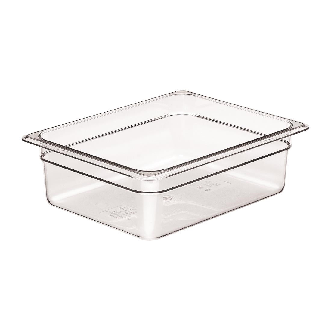 Cambro Polycarbonate 1/2 Gastronorm Tray 100mm - DM744 Cambro