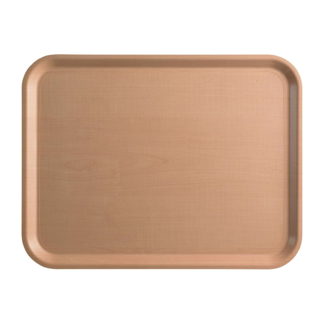 Cambro Mykonos Laminate Canteen Tray Birch 430mm - DM795 Cambro