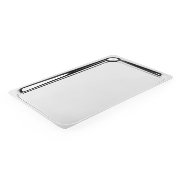 Vogue Heavy Duty Stainless Steel 1/1 Gastronorm Tray 10mm - DM970 Vogue