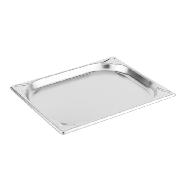Vogue Heavy Duty Stainless Steel 1/2 Gastronorm Tray 20mm - DM973 Vogue