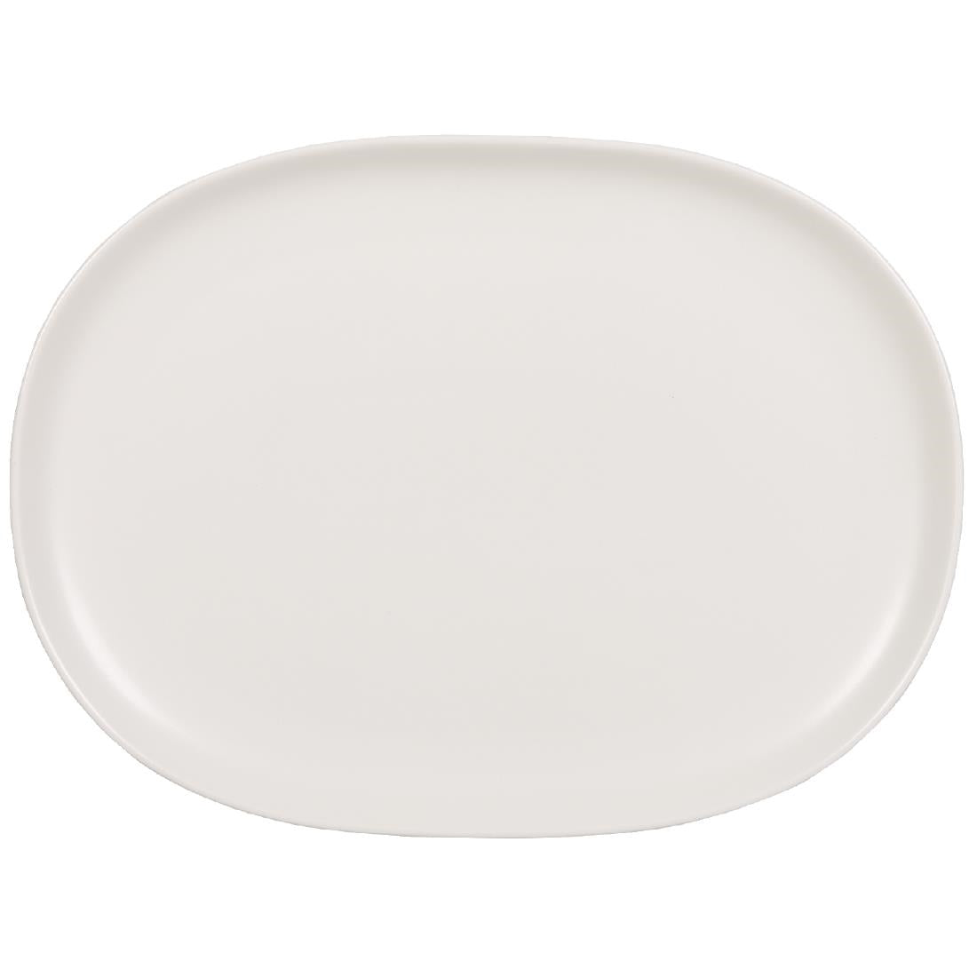 Churchill Alchemy Moonstone Oval Plates 355mm (Pack of 6) - DN519 Plates Churchill