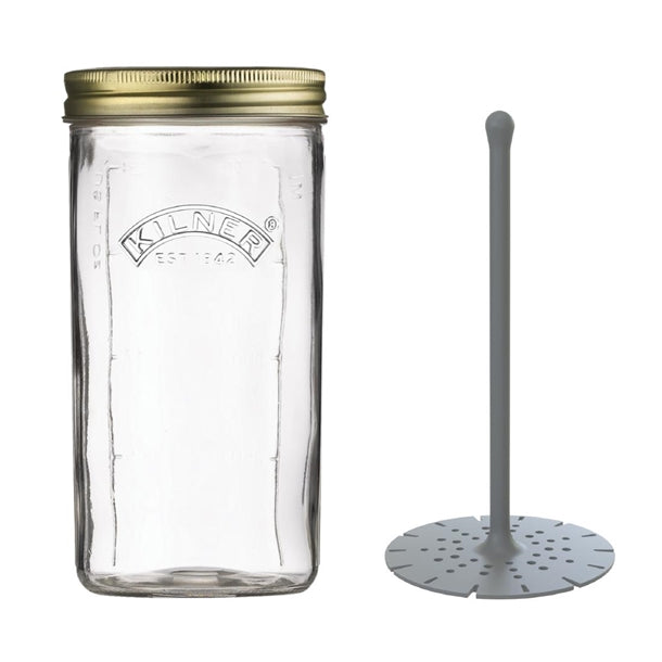 Kilner Pickle Jar With Lifter 1Ltr - DN592 Kilner