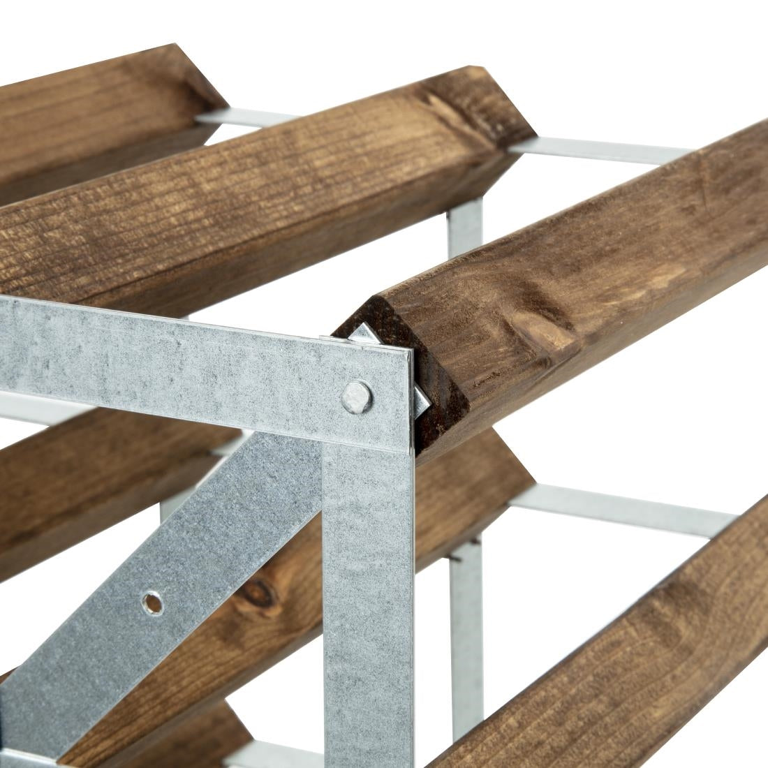 Wine Rack Dark Wood 42 Bottle - DN634 Traditional Wine Racks