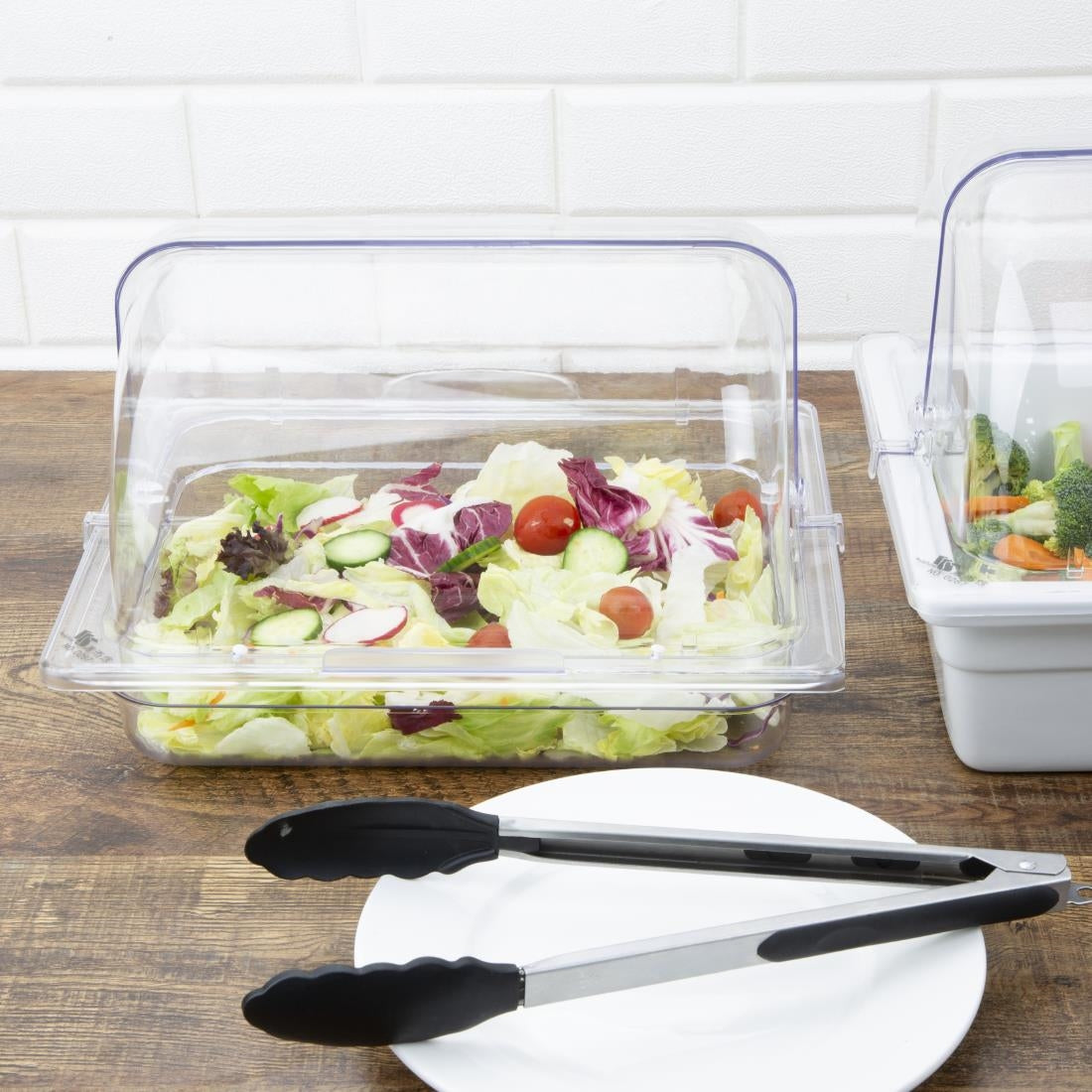 Olympia Kristallon PC Rolltop Cover GN 1/2 - DN640 Olympia