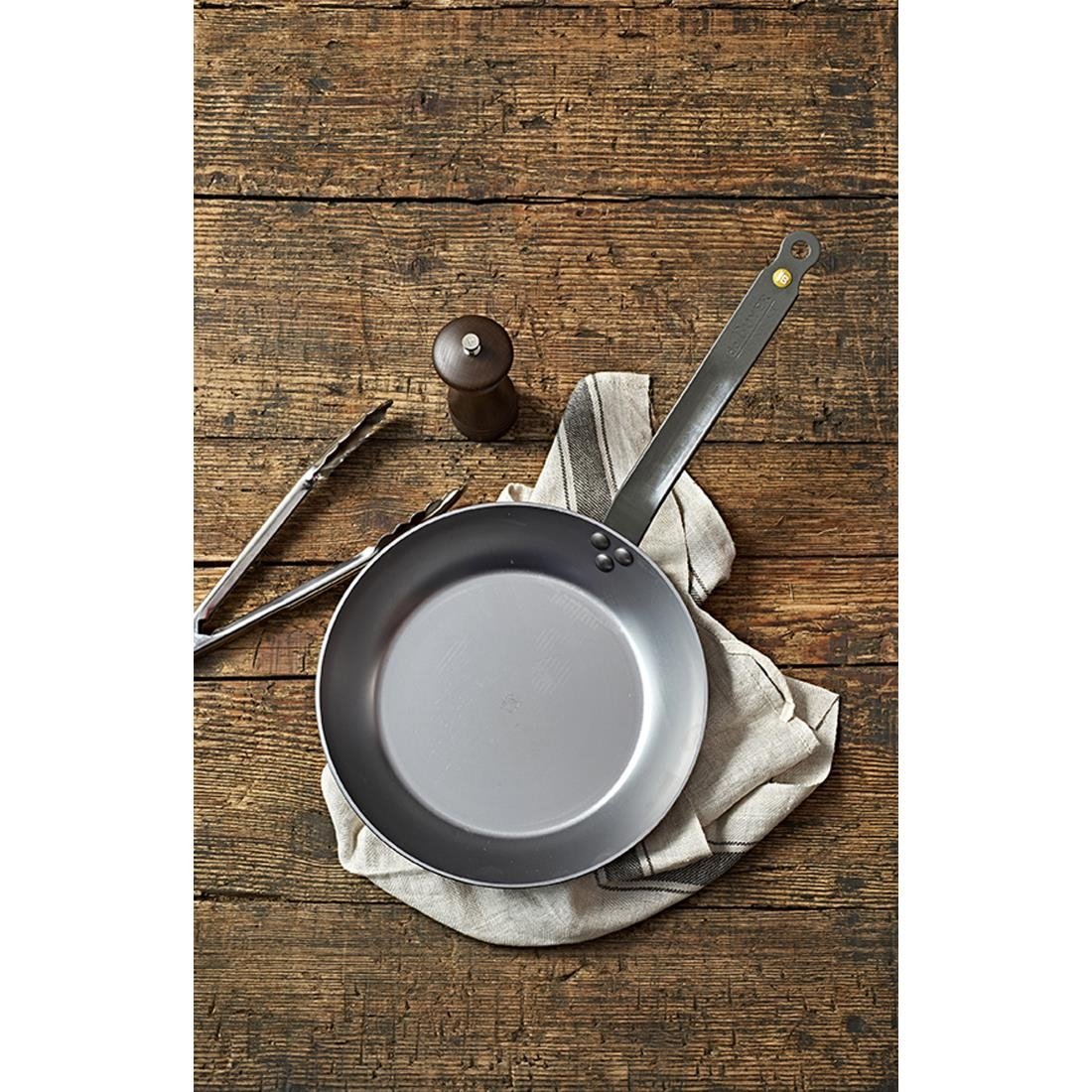 De Buyer Mineral B Black Iron Non-Stick Frying Pan 28cm - DN899 De Buyer