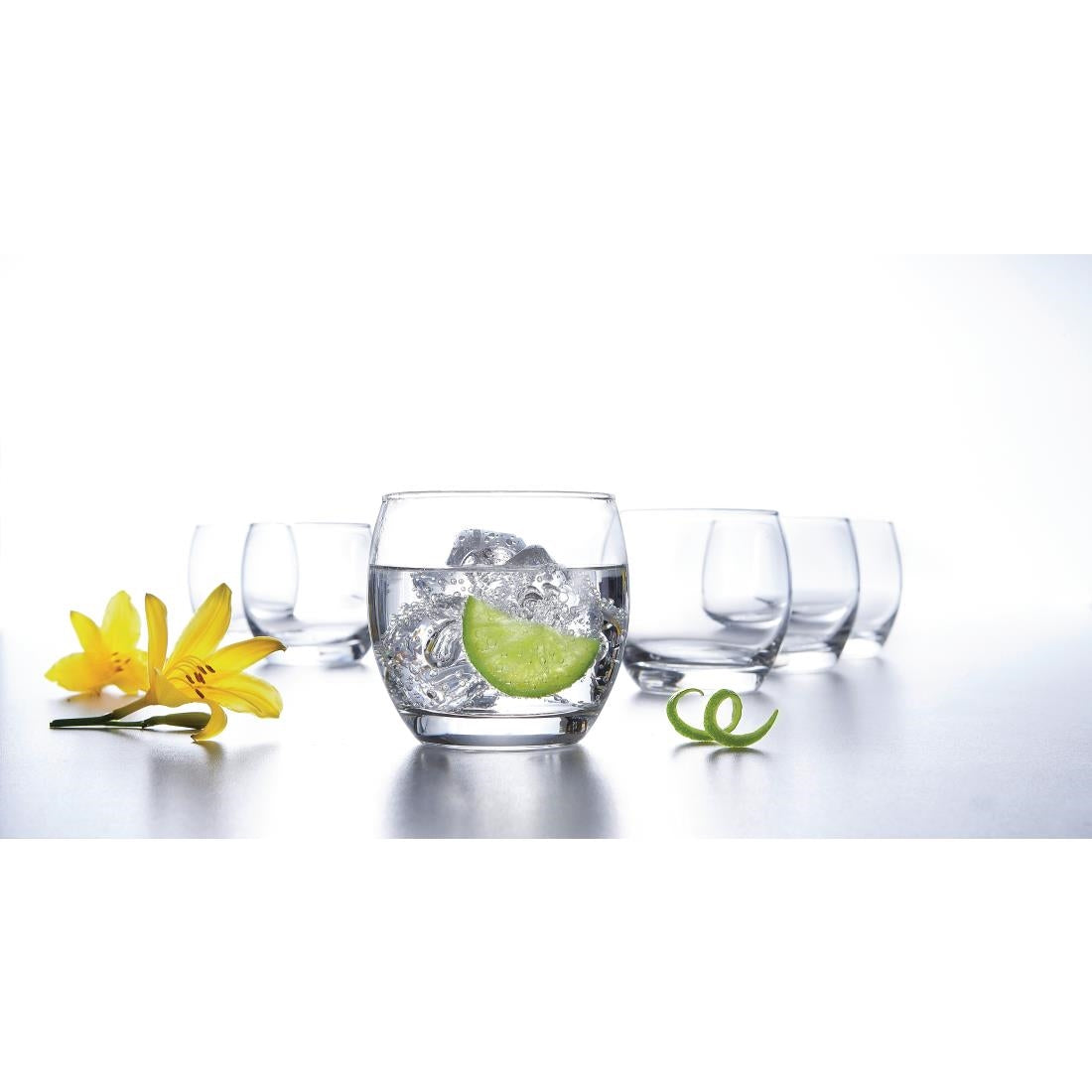Arcoroc Salto Rocks Glass 320ml (Pack of 6) - DP058 Utopia Hi Balls and Tumblers Arcoroc