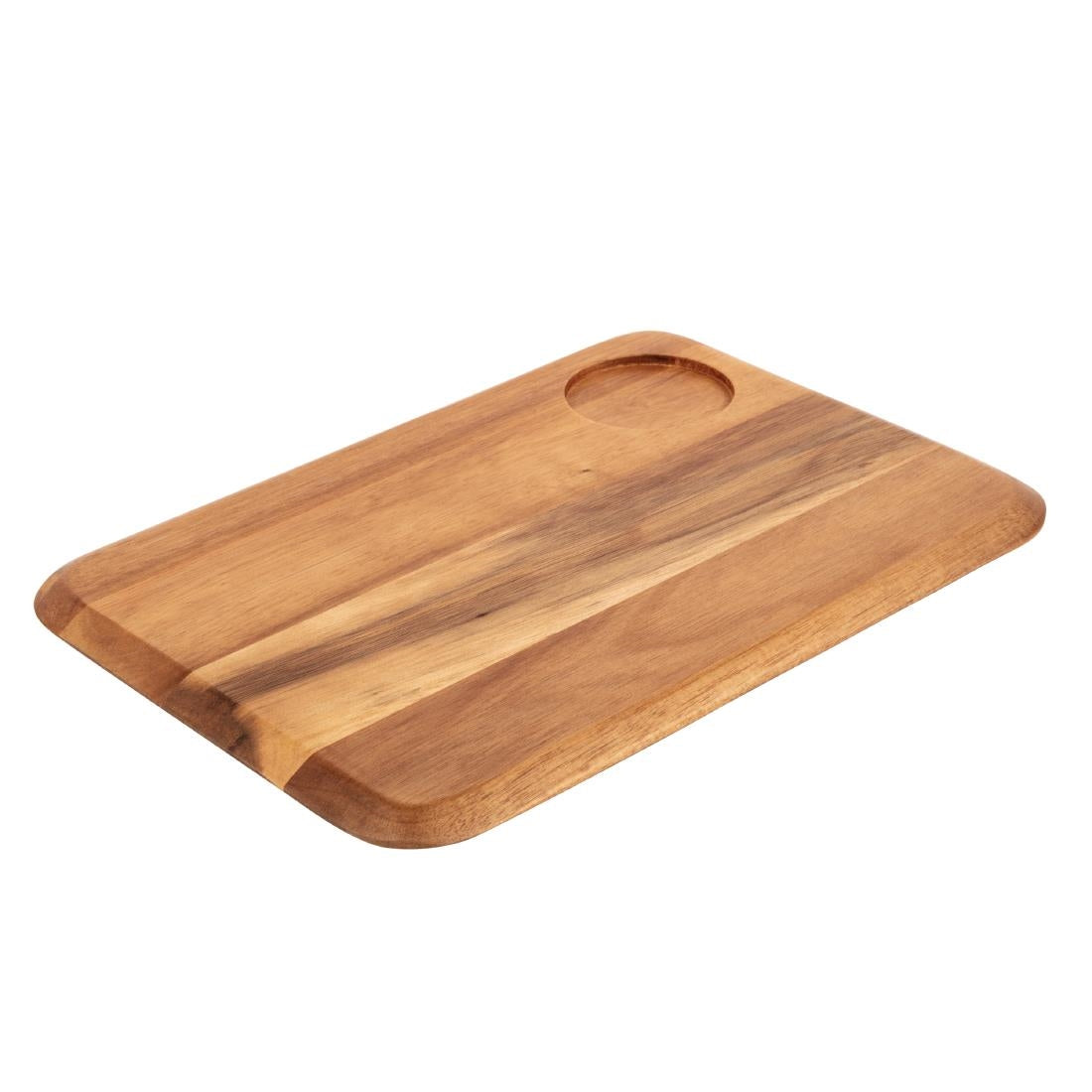 Olympia Rounded Acacia Wooden Serving Board - DP156 Olympia