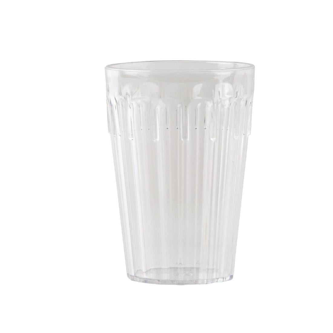 Olympia Kristallon Polycarbonate Tumblers 141.3ml (Pack of 12) - DP239 Plastic Drinkware Olympia