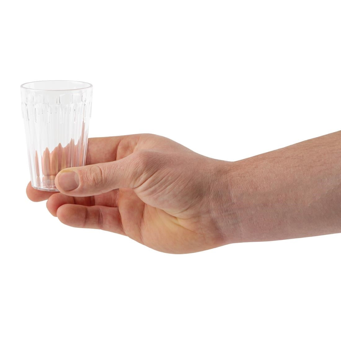 Olympia Kristallon Polycarbonate Tumblers 141.3ml (Pack of 12) - DP239 Plastic Drinkware Olympia