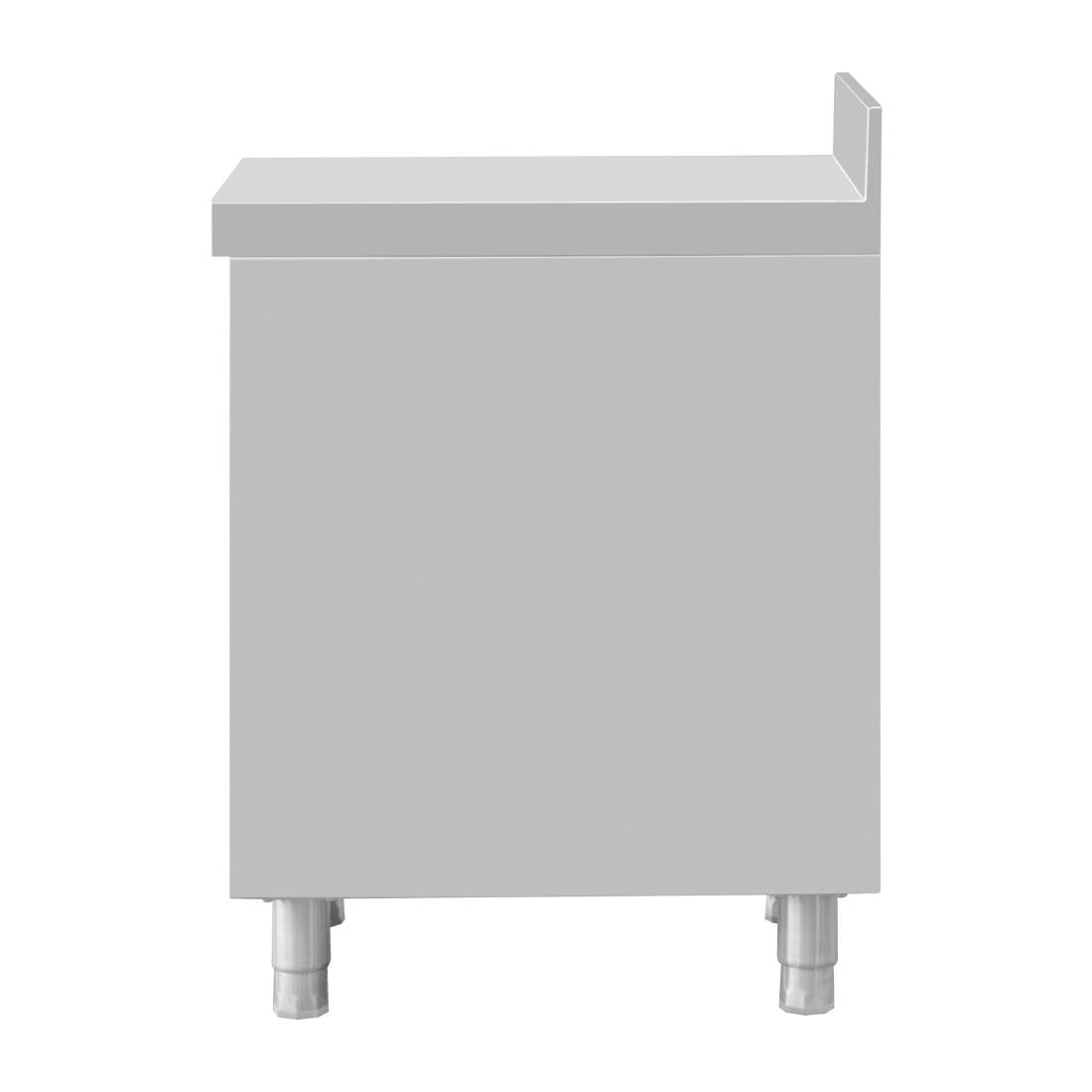 Vogue Stainless Steel 4 Drawer Workstation with 100mm Upstand - DP276 Vogue