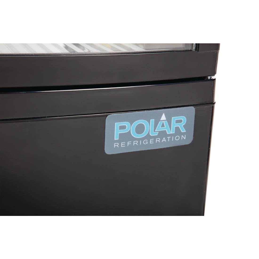 Polar C-Series Energy Efficient Curved Door Display Fridge Black 86Ltr - CX574 Polar
