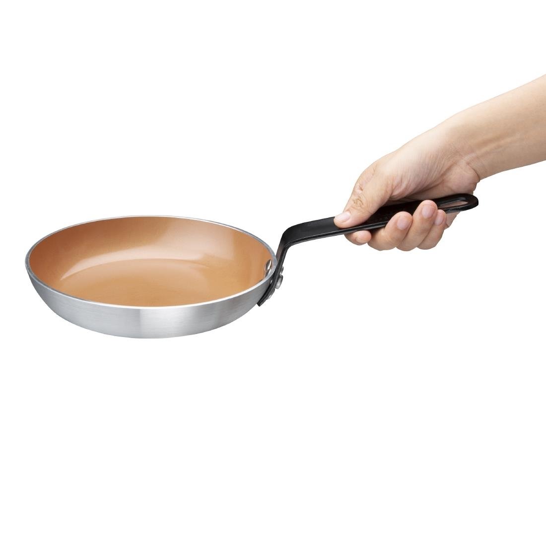 Vogue Aluminium Non-Stick Ceramic Coated Frying Pan 20cm - DP483 Vogue