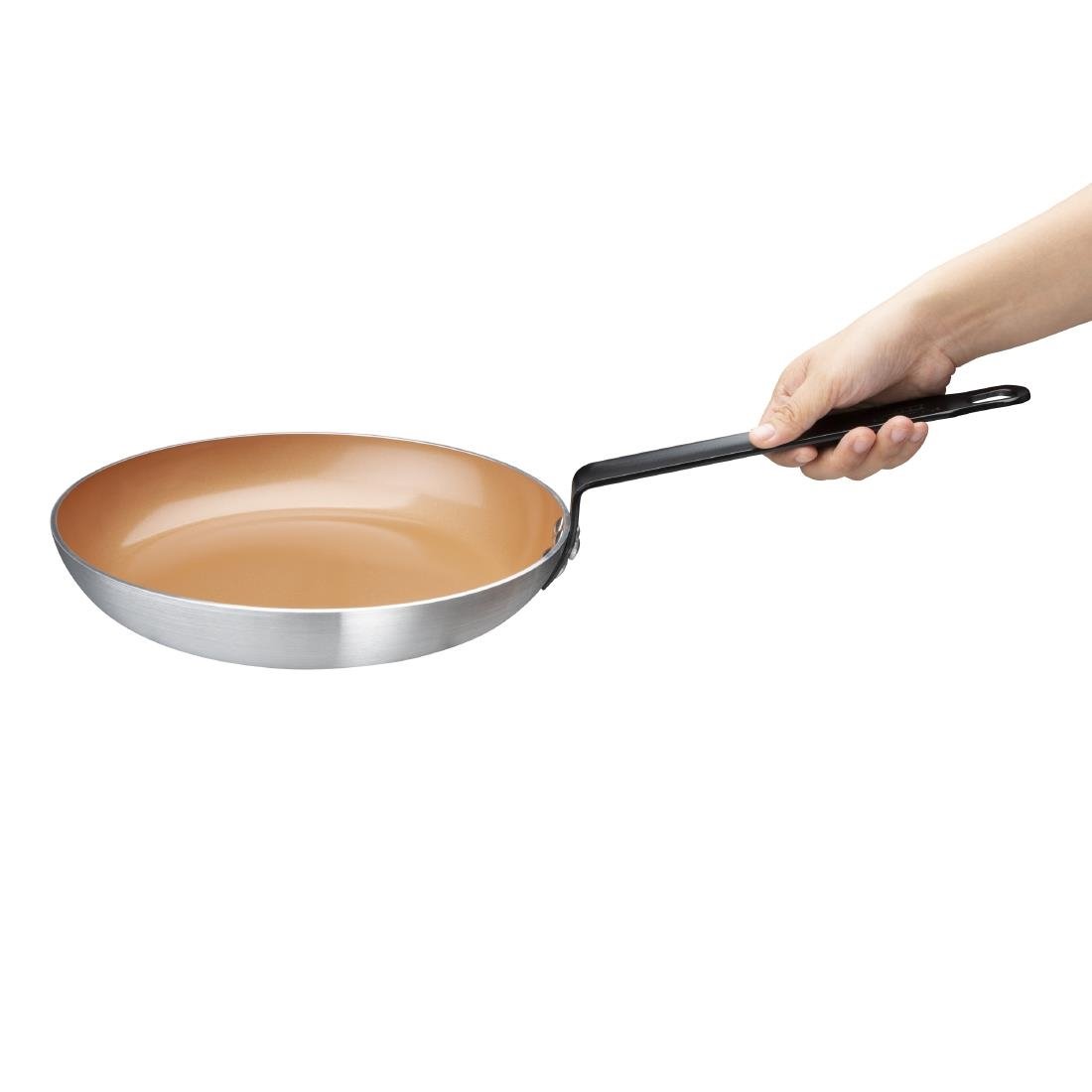 Vogue Aluminium Non-Stick Ceramic Coated Frying Pan 28cm - DP485 Vogue