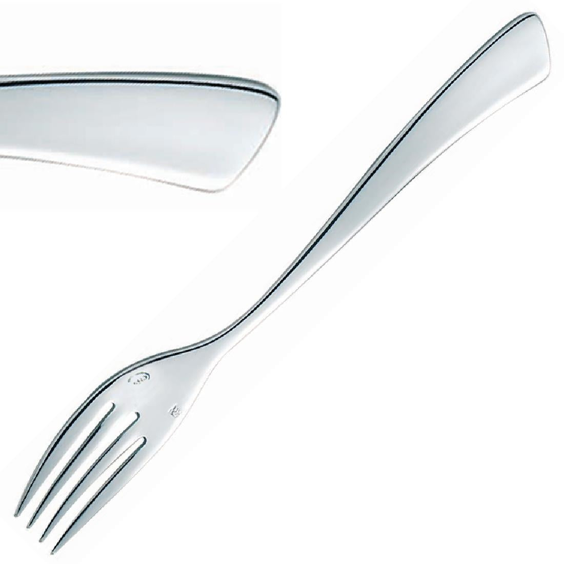 Chef & Sommelier Ezzo Lunch Cake Fork (Pack of 12) - DP526 Chef and Sommelier Cutlery Chef & Sommelier