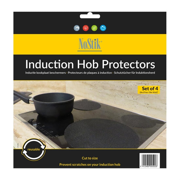 NoStik Induction Hob Round Protectors (Pack of 4) 270mm - DP548 No Stik