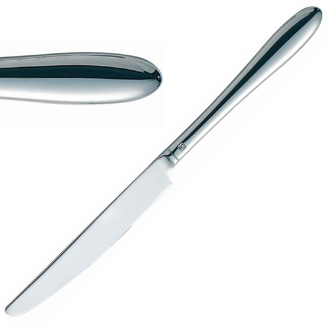 Chef & Sommelier Solid Handle Lazzo Dinner Knife (Pack of 12) - DP567 Chef and Sommelier Cutlery Chef & Sommelier