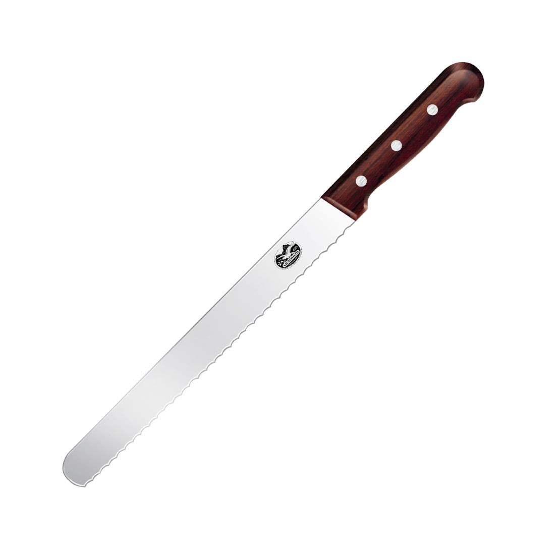 Victorinox Wooden Handled Slicer Knife Round Blade 36cm - DP588 Victorinox