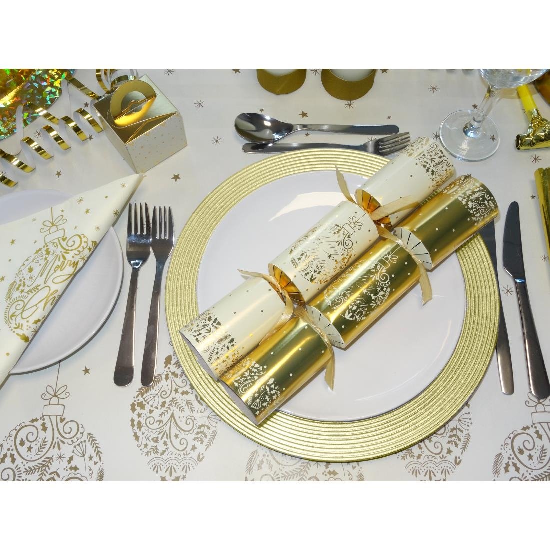 Swantex Tis The Season Dinner Napkins 400x400mm (Pack of 600) - DP692 Paper Napkins Swantex