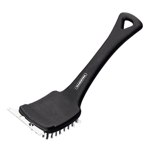 Tramontina Short Handle Grill Brush Black - DP776 Tramontina