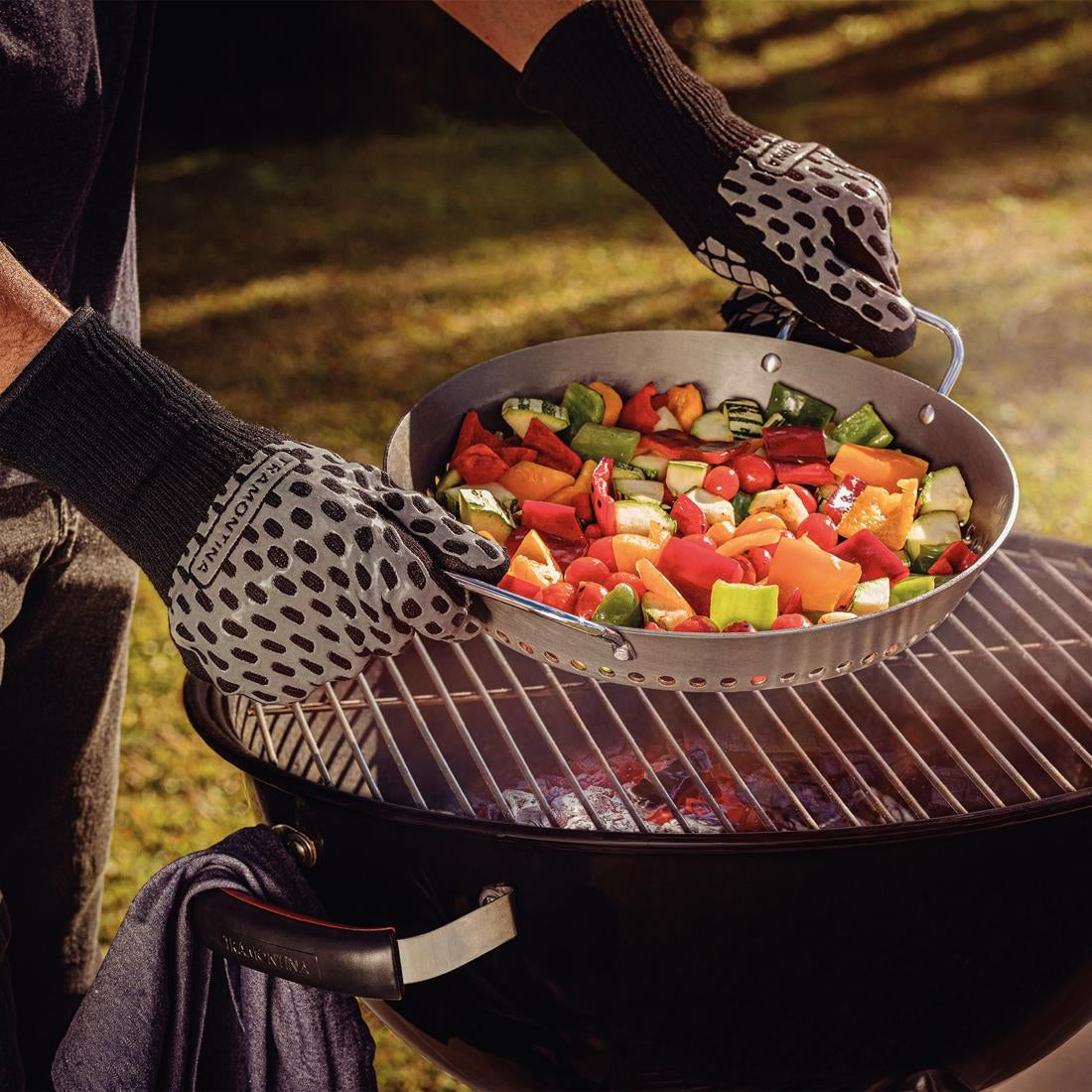 Tramontina Churrasco Gloves Black - DP783 Tramontina