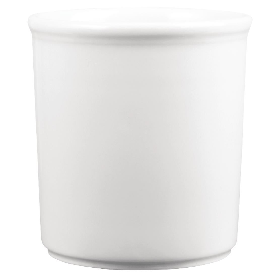 Churchill Counter Serve White Deli Jars 510ml (Pack of 4) - DP867 Churchill Super Vitrified Churchill