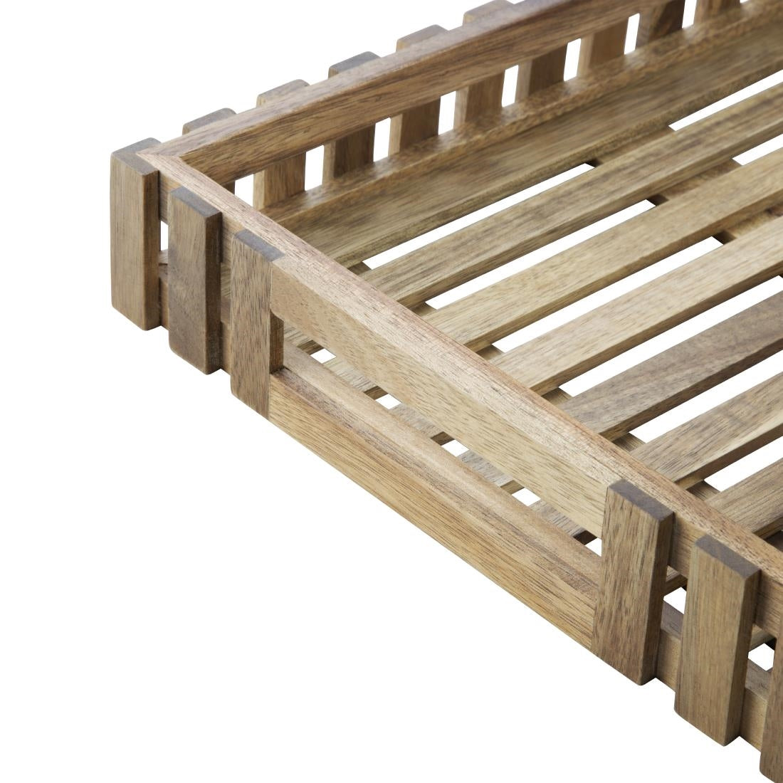 Olympia Acacia Small Storage Box 356x255mm - DP880 Olympia