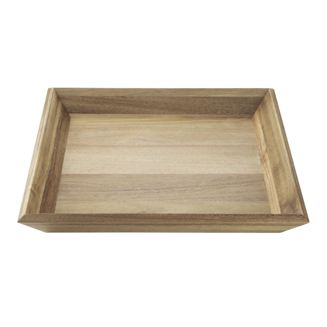 Olympia Acacia Rectangular Tray 380x355mm - DP885 Olympia