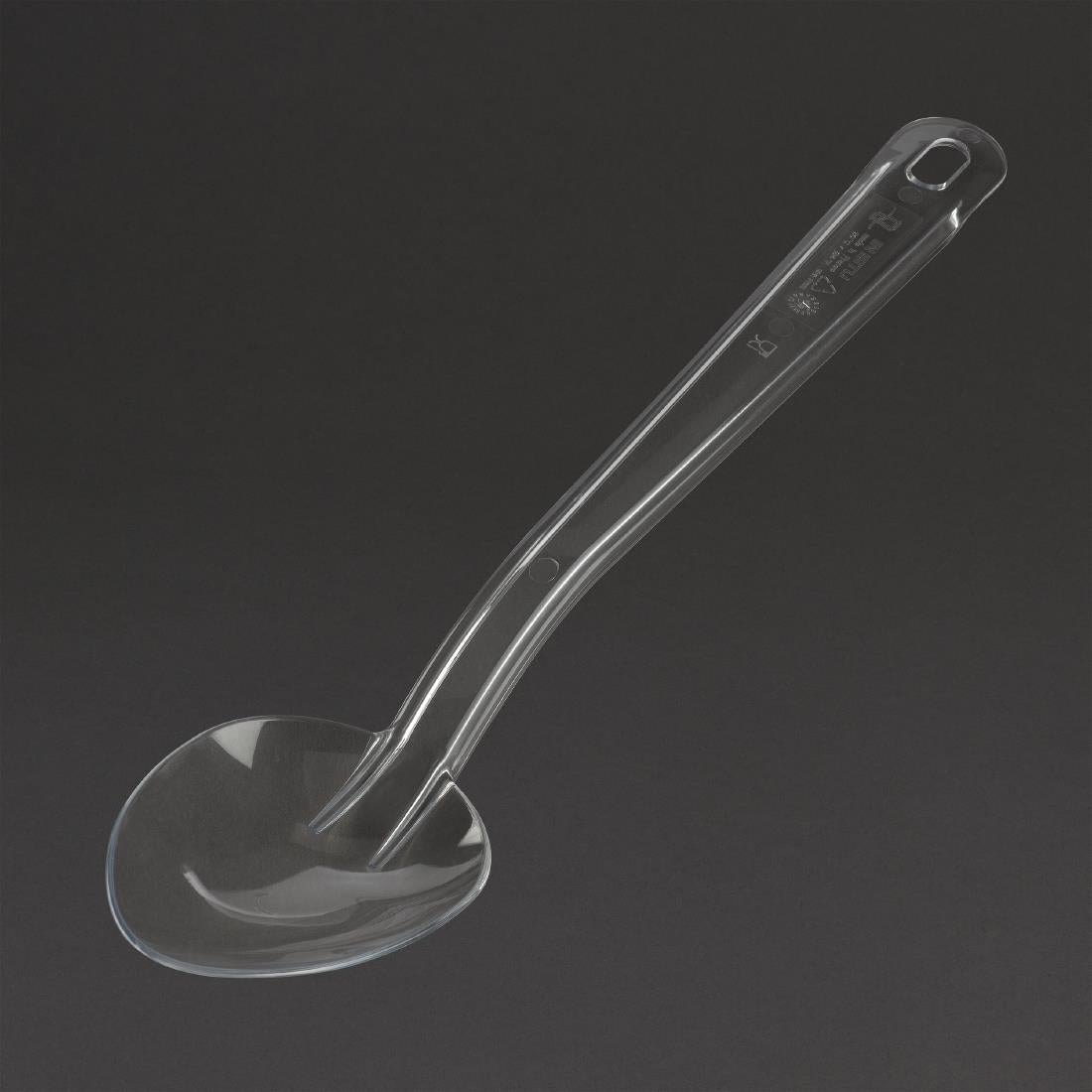 Matfer Bourgeat Exoglass Serving Spoon Clear 13" - DR018 Matfer Bourgeat