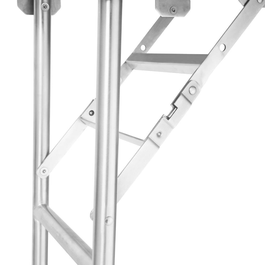 Vogue Stainless Steel Folding Work Table 1830x760x780mm - DR195 Vogue