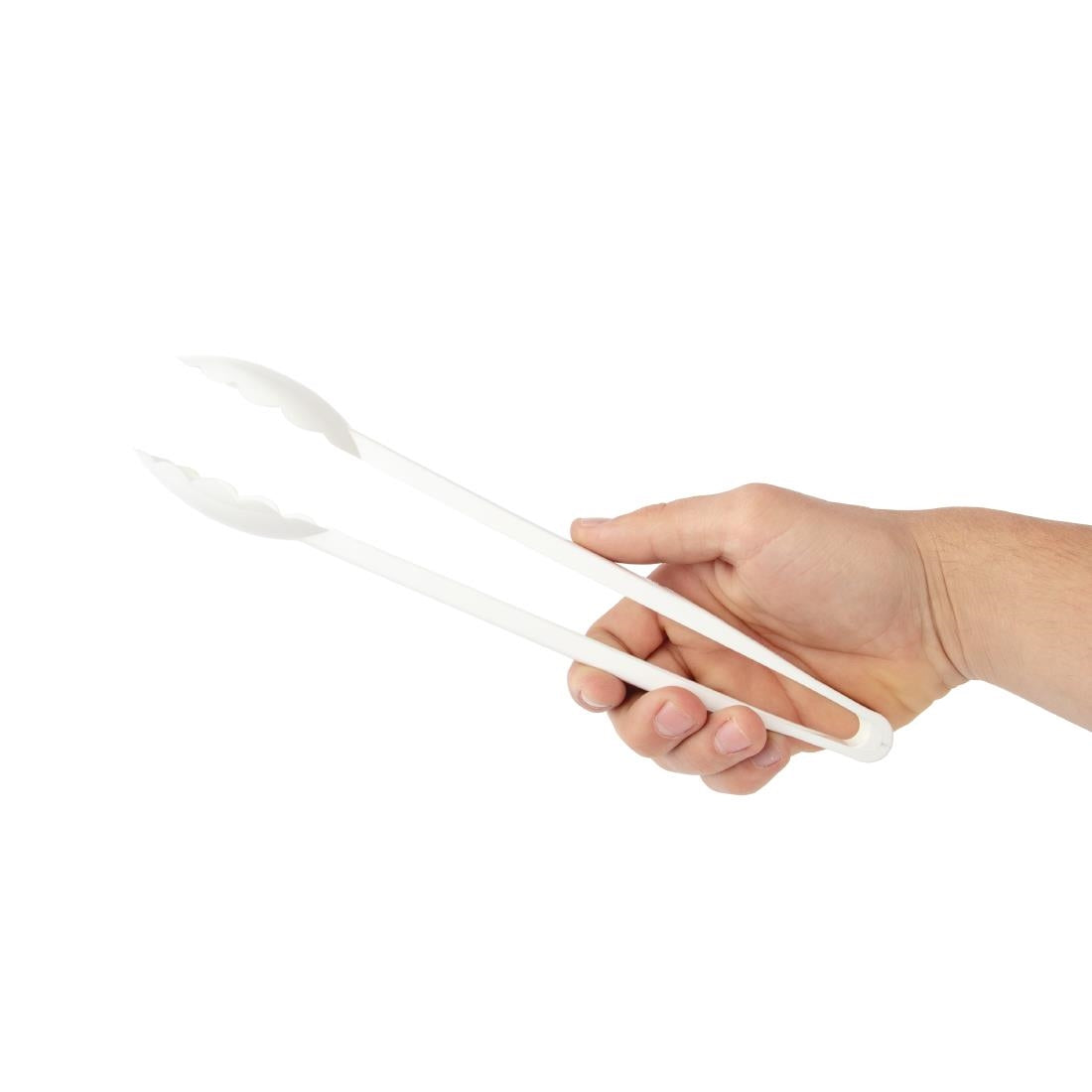 Matfer Bourgeat Exoglass Tongs White 12" - DR320 Matfer Bourgeat
