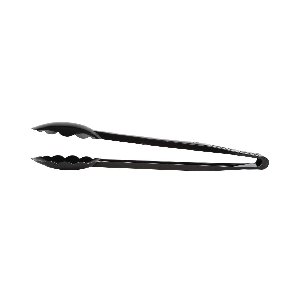 Matfer Bourgeat Exoglass Tongs Black 12" - DR321 Matfer Bourgeat