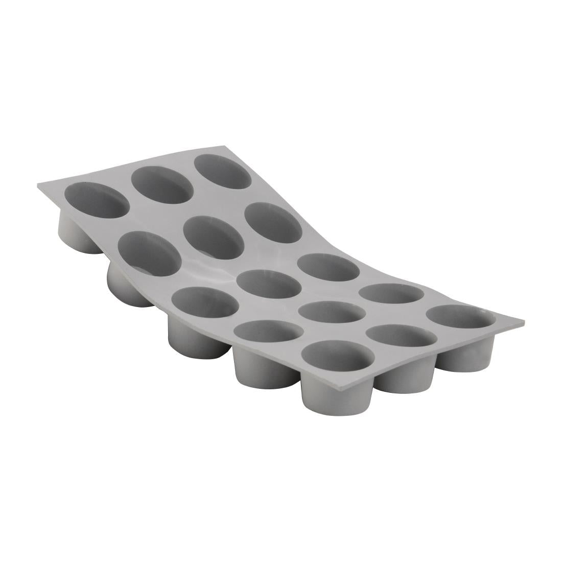 DeBuyer Elastomoule Silicone Mould Mini Muffins 15 Cup - DR487 De Buyer