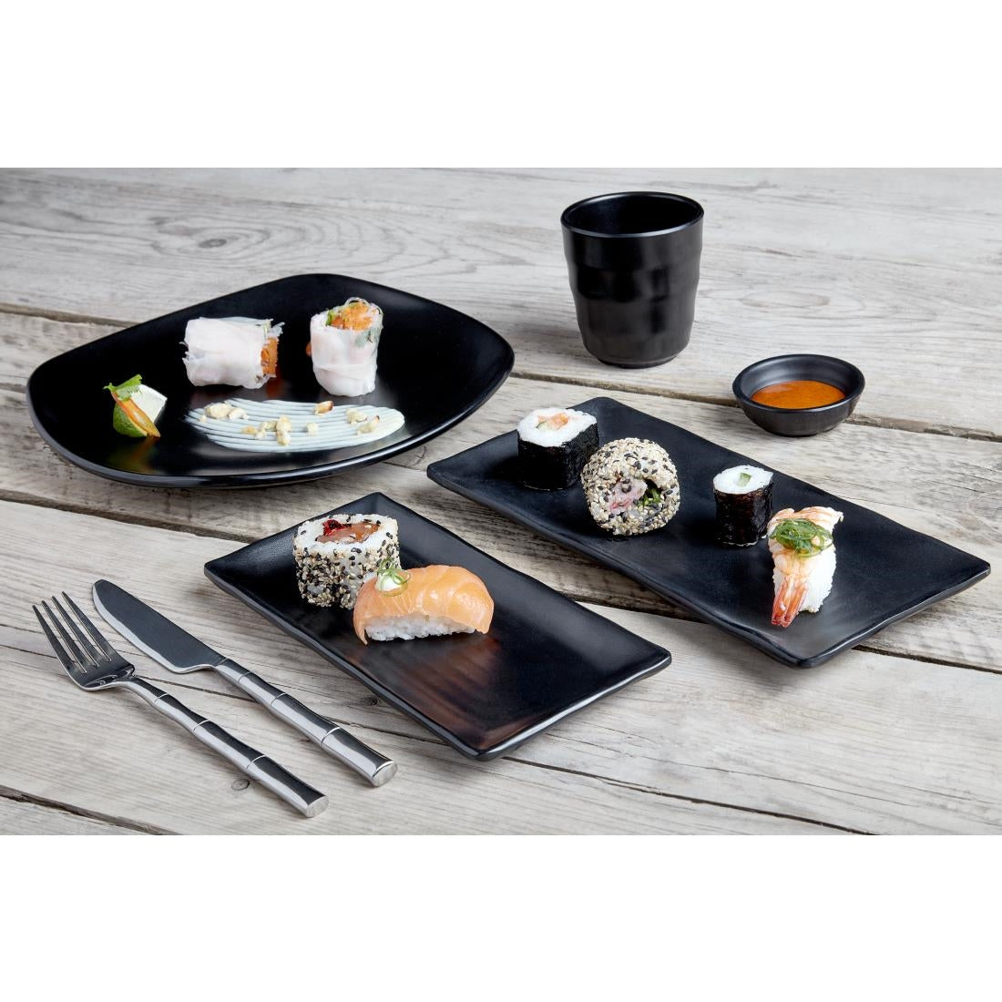 Olympia Kristallon Fusion Melamine Dipping Dishes 68mm (Pack of 12) - DR517 Melamine and Polycarbonate Olympia