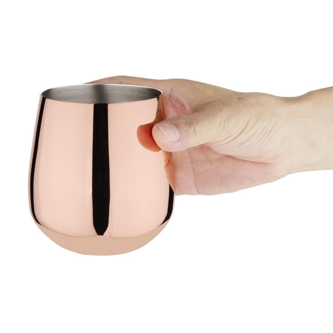 Olympia Curved Tumbler 500ml Copper - DR611 Cocktail Glasses Olympia