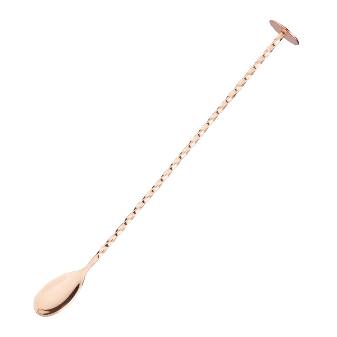 Olympia Cocktail Mixing Spoon Copper - DR615 Spoons Olympia