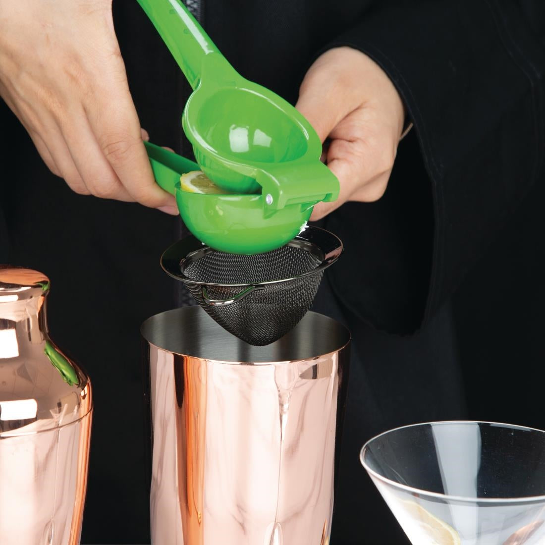 Olympia Mesh Strainer Gunmetal - DR621 Olympia