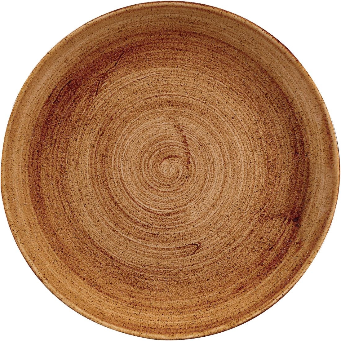 Churchill Stonecast Patina Coupe Plates Vintage Copper 288mm (Pack of 12) - DR660 Plates Churchill