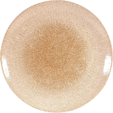 Churchill Studio Prints Raku Coupe Plate Garnet Orange 288mm (Pack of 12) - DR700 Plates Churchill
