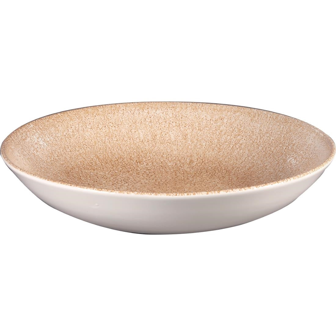 Churchill Studio Prints Raku Coupe Bowl Garnet Orange 248mm (Pack of 12) - DR704 Bowls Churchill