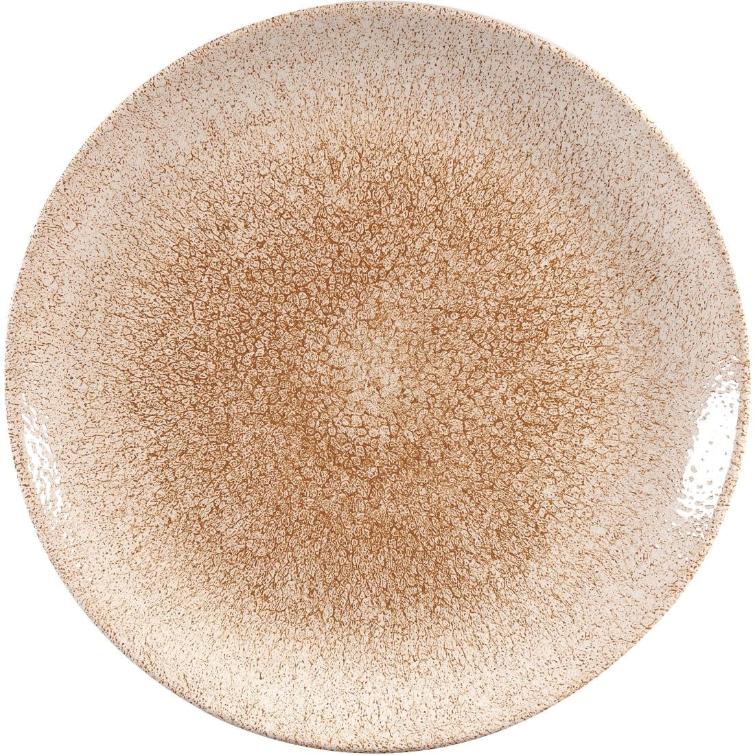 Churchill Studio Prints Raku Coupe Bowl Garnet Orange 248mm (Pack of 12) - DR704 Bowls Churchill