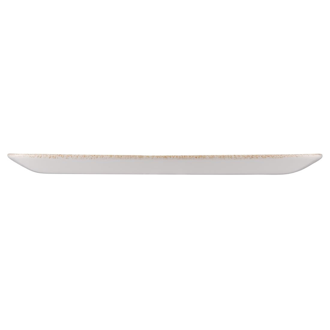 Churchill Studio Prints Raku Rectangular Plate Garnet Orange 355mm (Pack of 6) - DR707 Plates Churchill