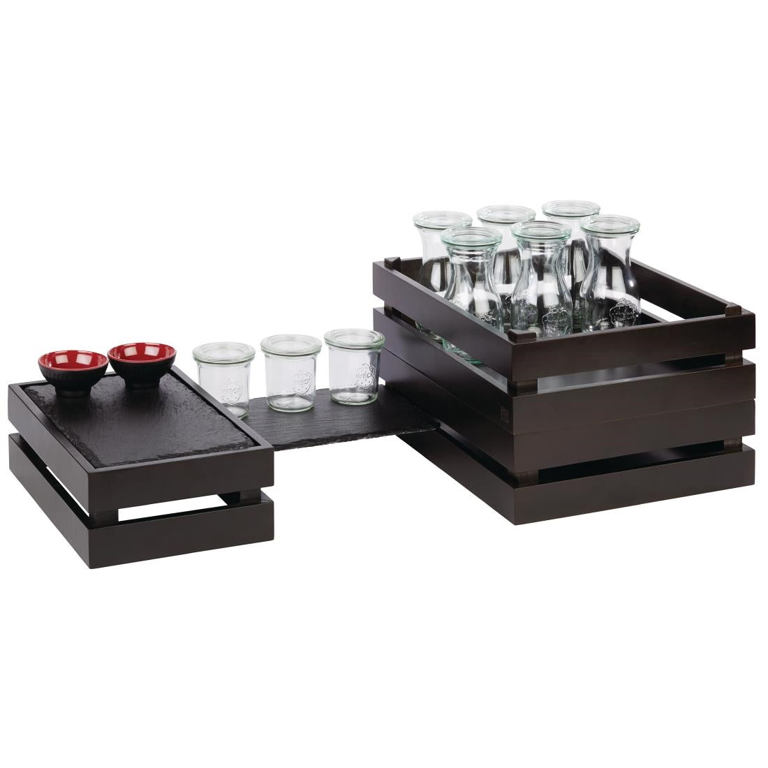 APS Superbox Buffet Crate Black GN1/2 - DR737 APS