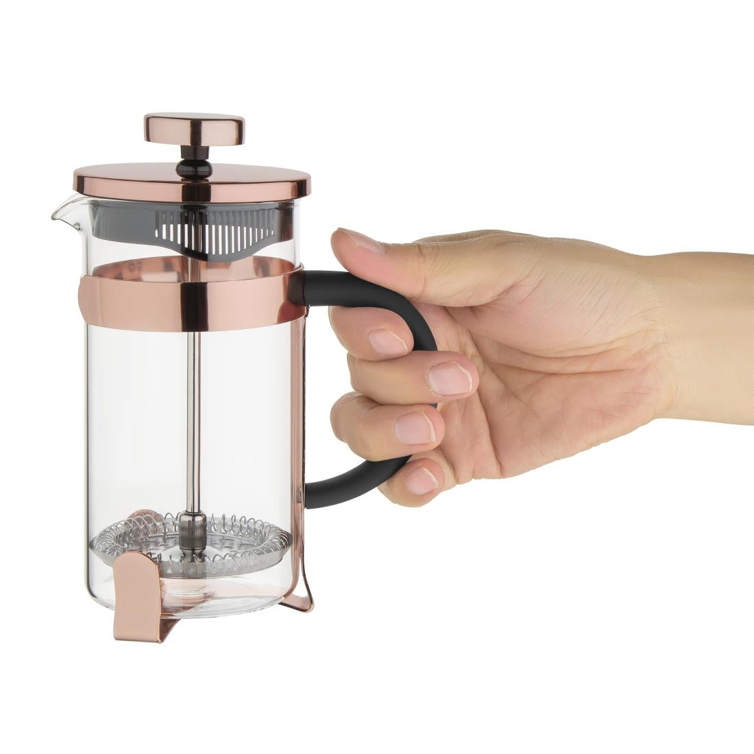 Olympia Contemporary Cafetiere Copper 3 Cup - DR745 Olympia